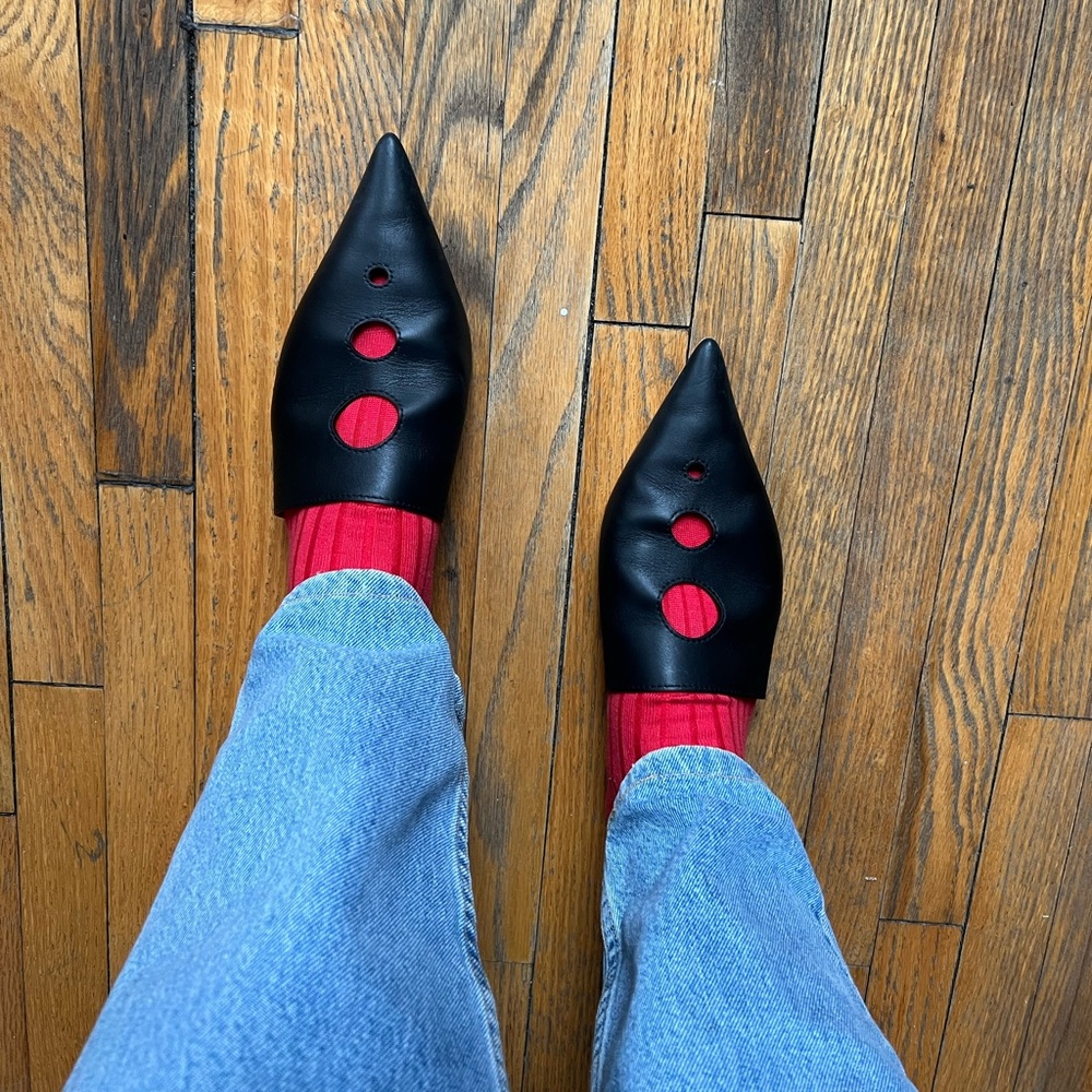 Loewe Pointed Mules
